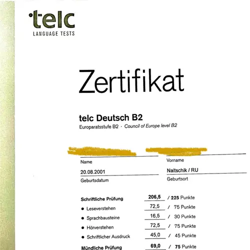 TELC-certificaat online kopen