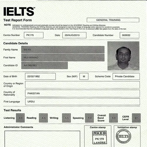 IELTS-certificaat online kopen