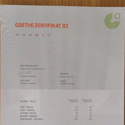 GOETHE certificaat online kopen