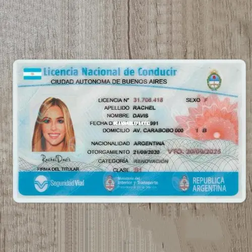 Argentinië rijbewijs online kopen