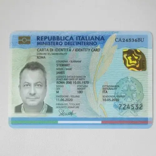 Italië identiteitskaart online kopen