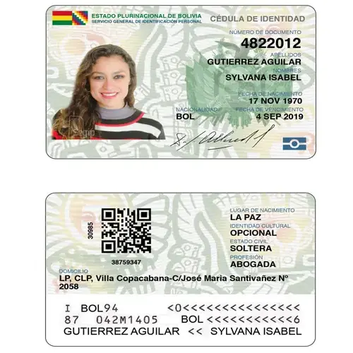 Boliviaanse identiteitskaart online kopen